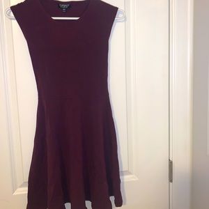 Top shop Maroon Dress